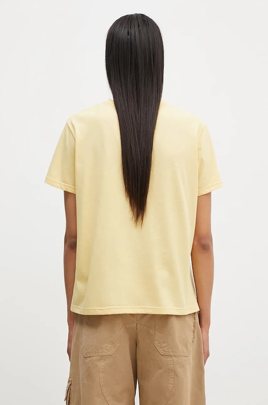 Tričko Fjallraven Fjallraven Logo Tee žlutá F87146.133