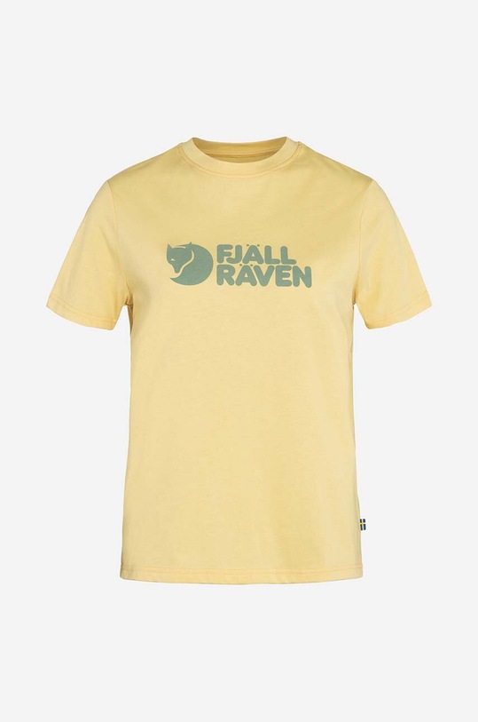 Fjallraven t-shirt Fjallraven Logo Tee F87146.133 żółty