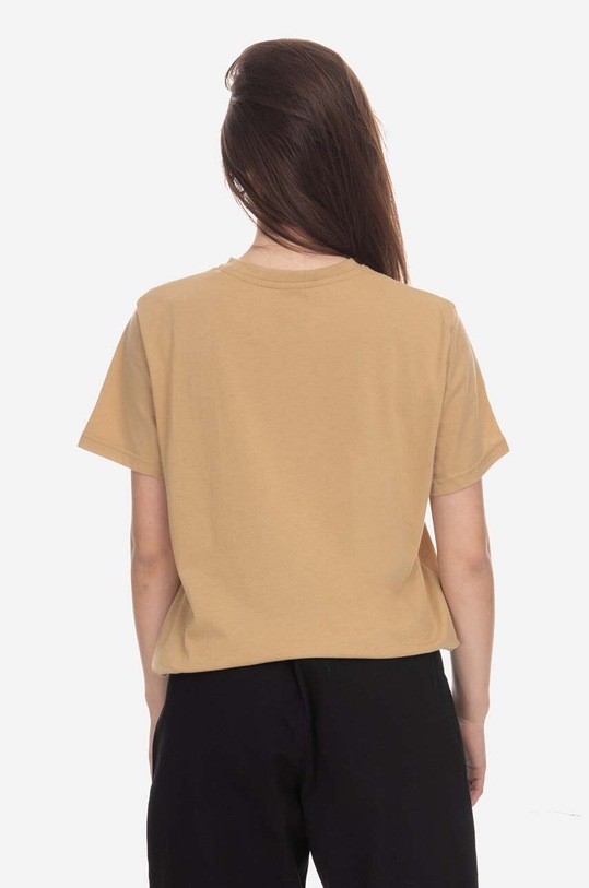 Fjallraven t-shirt Fox Boxy Logo Tee yellow F87153.196