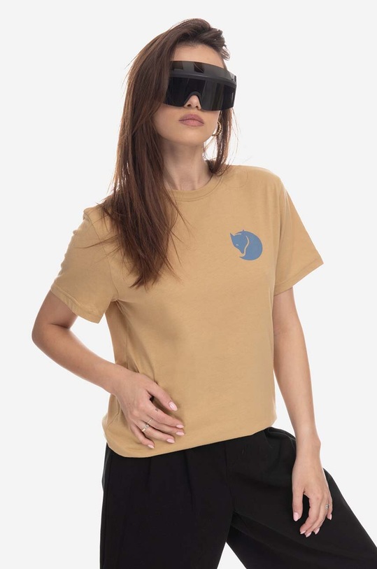 Fjallraven t-shirt Fox Boxy Logo Tee F87153.196