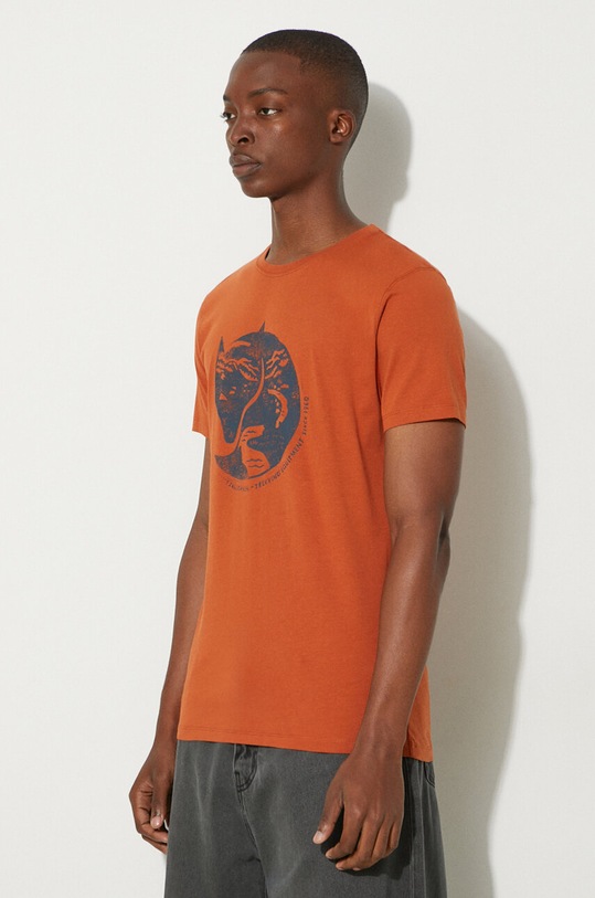 Fjallraven cotton t-shirt Arctic Fox T-shirt F87220.243