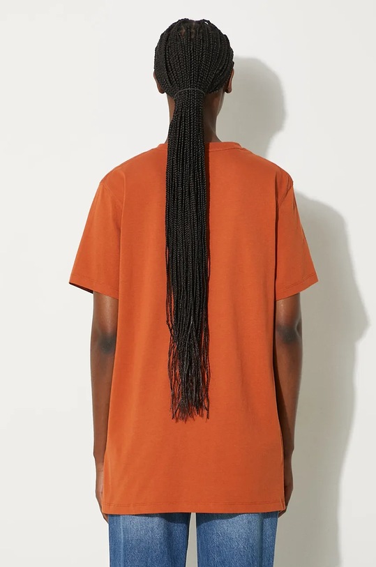 Fjallraven t-shirt in cotone Arctic Fox F87220.243 arancione SS24