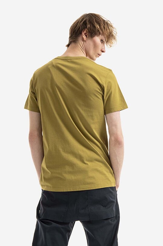 Clothing Fjallraven cotton t-shirt F87220.624 green