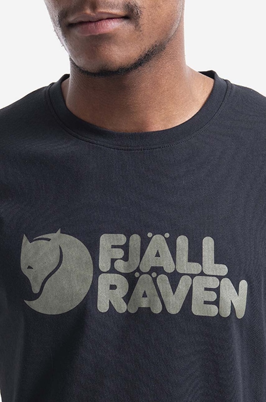 Fjallraven t-shirt Fjällräven Logo czarny F87310.550