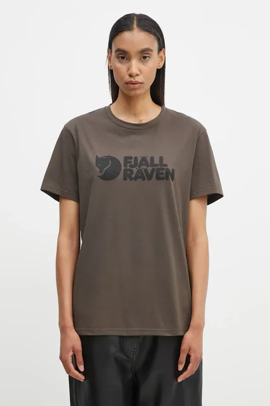 Fjallraven tricou sport Fjallraven Logo altele verde F87310.633