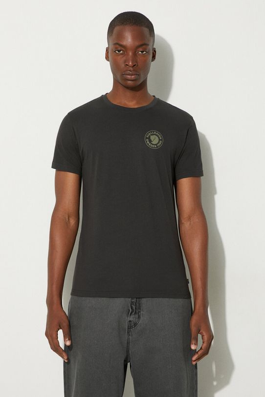Одежда Футболка Fjallraven 1960 Logo F87313.550 чёрный