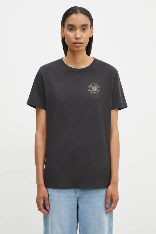 Fjallraven t-shirt 1960 Logo 1960 Logo pozostałe czarny F87313.550