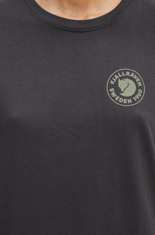 Odzież Fjallraven t-shirt 1960 Logo 1960 Logo F87313.550 czarny