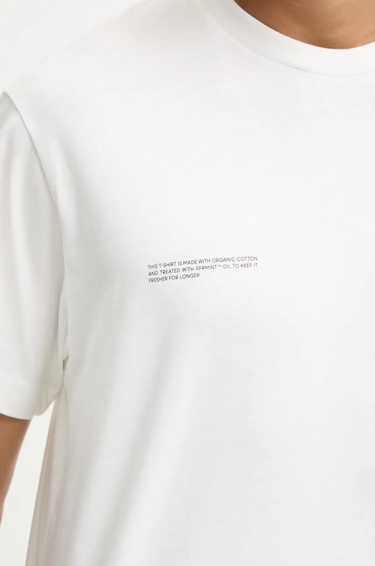 Bavlnené tričko Pangaia 10000287 béžová