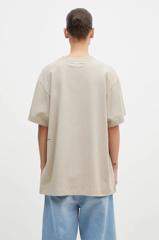 Oblečení Bavlněné tričko Pangaia 10000287 béžová