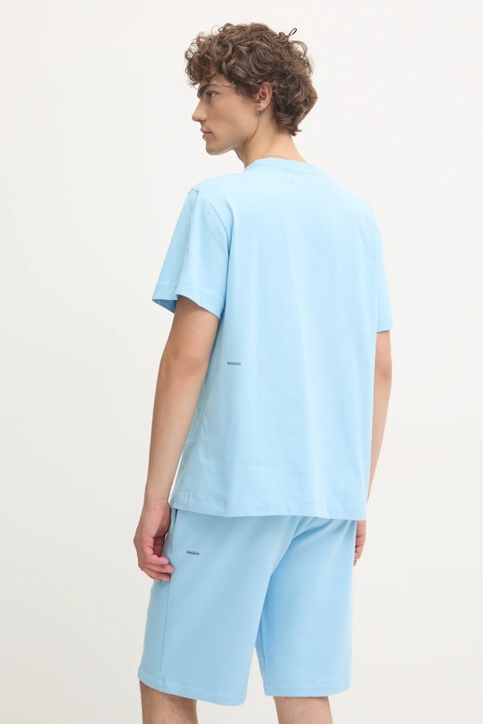 Бавовняна футболка Pangaia блакитний 10000287