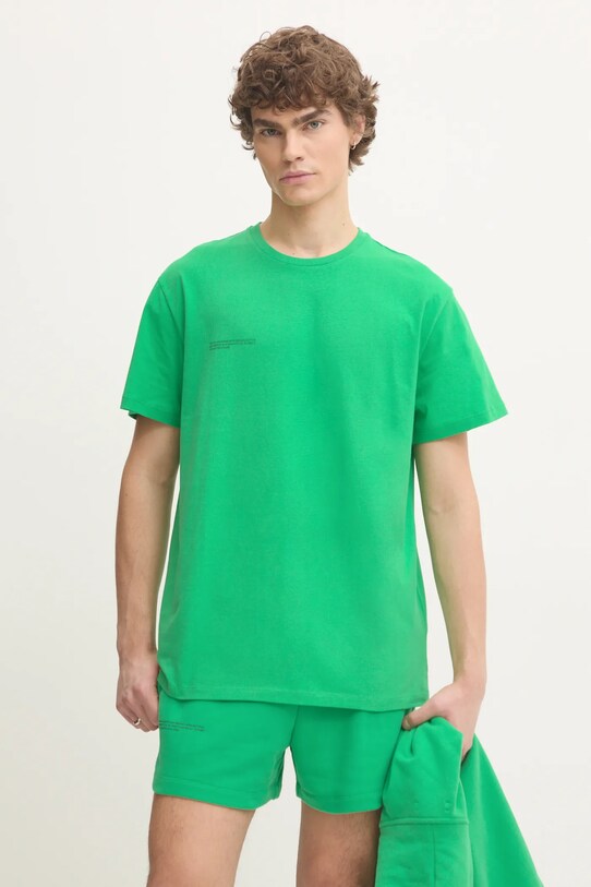 Pangaia t-shirt bawełniany 10000287 zielony AA00