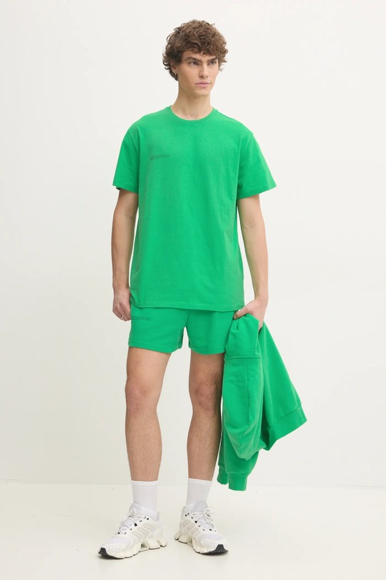 Pangaia tricou din bumbac verde 10000287