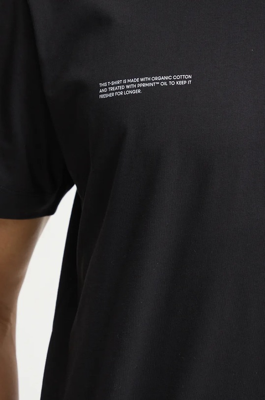 Pangaia t-shirt bawełniany 10000287 czarny