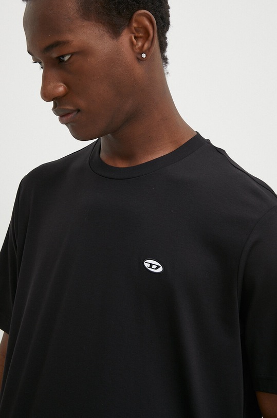 Diesel t-shirt bawełniany T-JUST-DOVAL-PJ MAGLIETTA czarny A03819.0AIJU