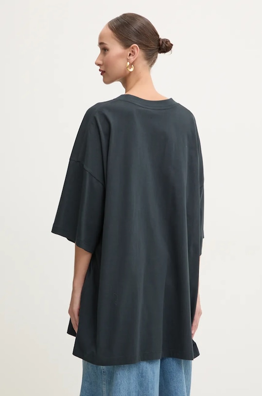 Bavlněné tričko Y/Project EVERGREEN PARIS' BEST PINCHED T-SHIRT černá 204TS002