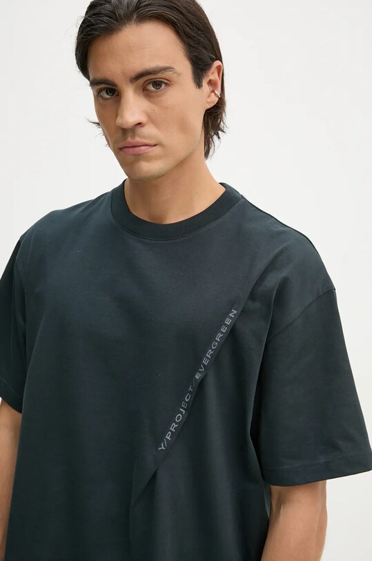 Y/Project t-shirt in cotone EVERGREEN PINCHED LOGO T-SHIRT 204TS001