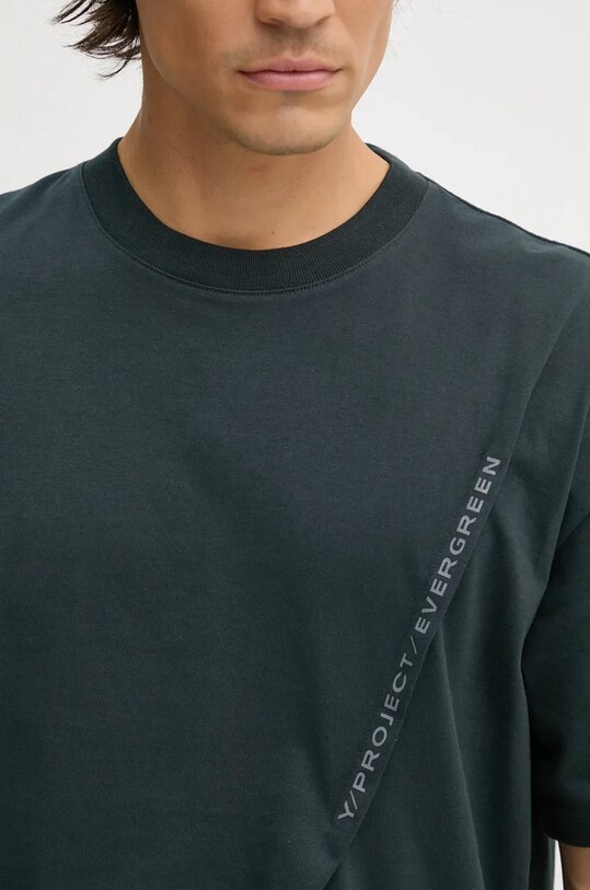 Y/Project t-shirt in cotone EVERGREEN PINCHED LOGO T-SHIRT 204TS001
