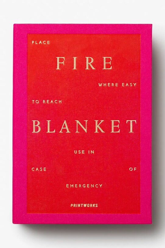 Gasilna odeja Printworks Cerise pisana PW00692