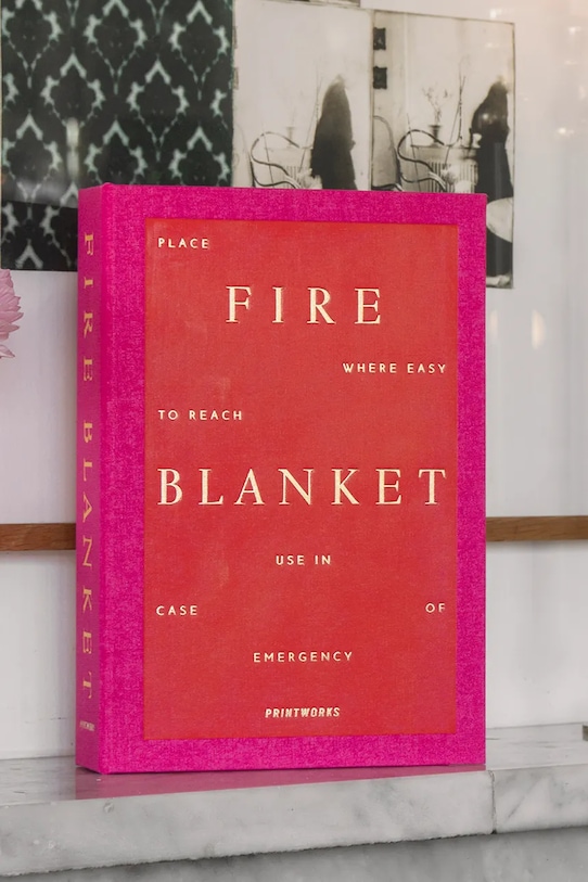 Gasilna odeja Printworks Cerise pisana PW00692