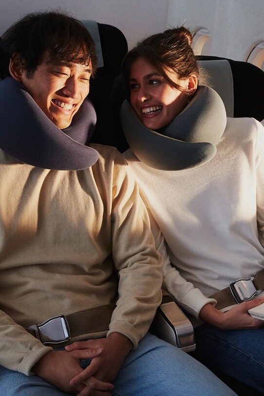 Домашнее SPA Подушка под шею Ostrichpillow Go Night Walk OPGV26U голубой
