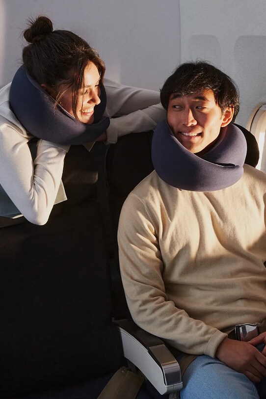 Подушка под шею Ostrichpillow Go Night Walk голубой OPGV26U