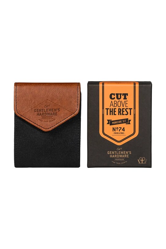 Домашнє SPA Манікюрний набір Gentlemen's Hardware Charcoal Manicure Set GEN074UK барвистий