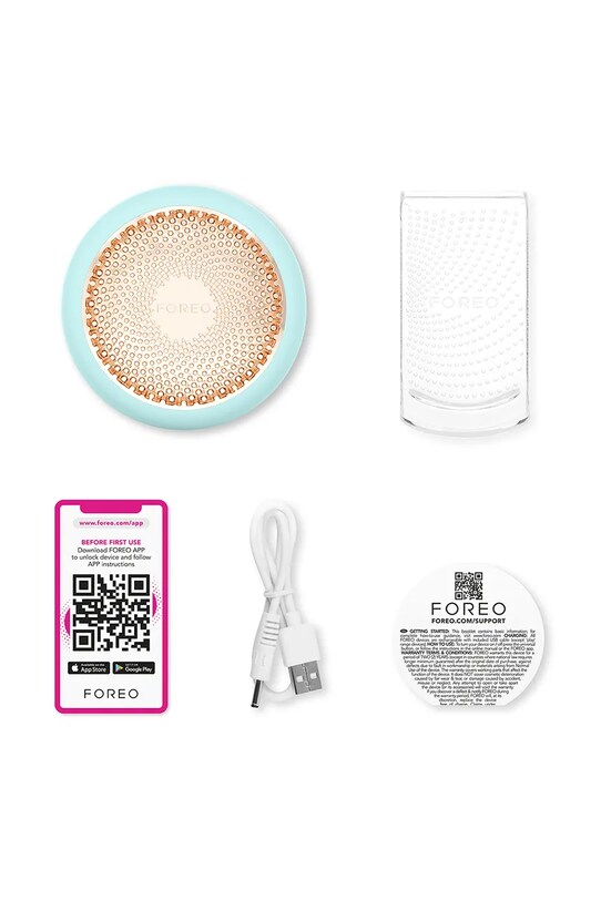 Home SPA Prístroj na aplikáciu masiek a svetelnú terapiu FOREO UFO 3 Arctic Blue F1535 tyrkysová