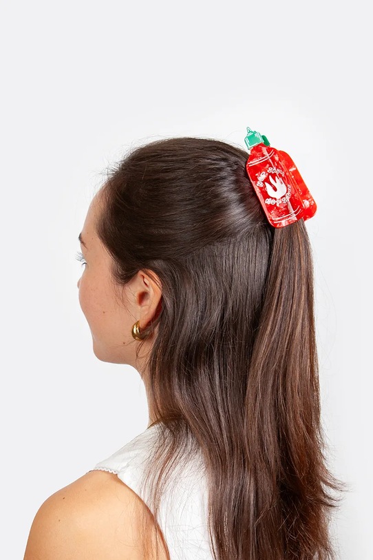 Sponka za lase Eat My Socks Sriracha EMSACCHCSI rdeča AA00