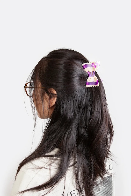 Заколка для волос Eat My Socks Farfalle Purple EMSACCHCFAP розовый AA00