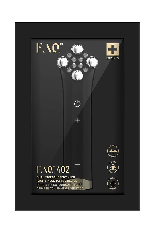 Home SPA Uređaj za modeliranje lica s led-om i dvostrukom mikrostrujom FOREO FAQ 402 F0518 crna