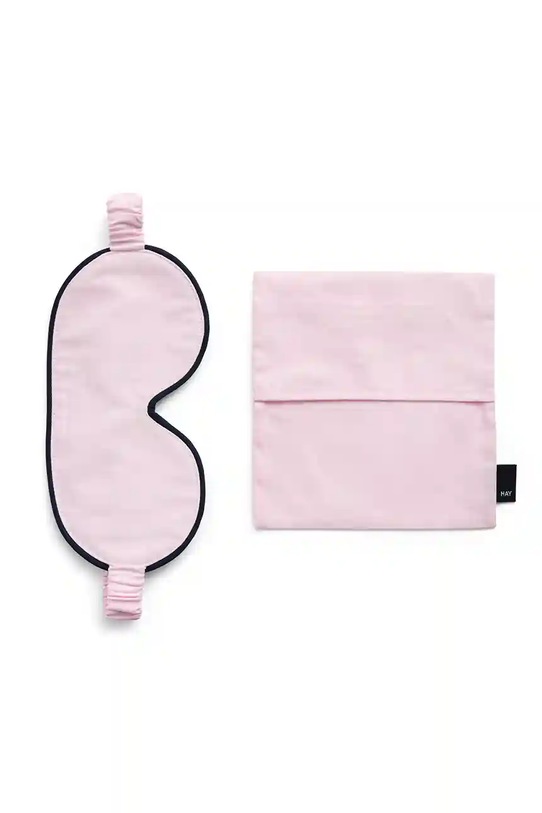 HAY maska na oczy bawełniana Outline Sleep Mask różowy AE940.D011