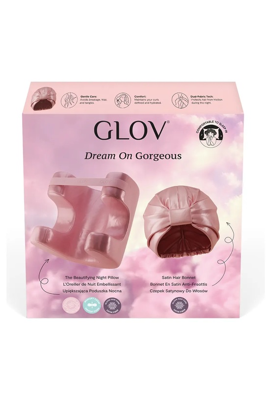 GLOV zestaw: poduszka przeciwzmarszczkowa i turban Dream On, Gorgeous 5907440749207 multicolor AA00