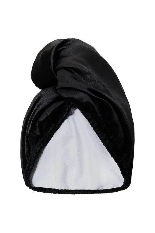 GLOV dwustronny turban do włosów Double-Sided Premium Hair Wrap czarny 5907440743472