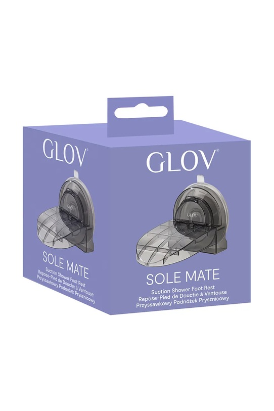 GLOV podnóżek prysznicowy z przyssawką Sole Mate 5907440748613 czarny AA00