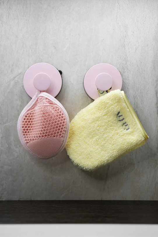 Home SPA GLOV haczyk łazienkowy z przyssawką Hookie Pookie 5907440748620 różowy