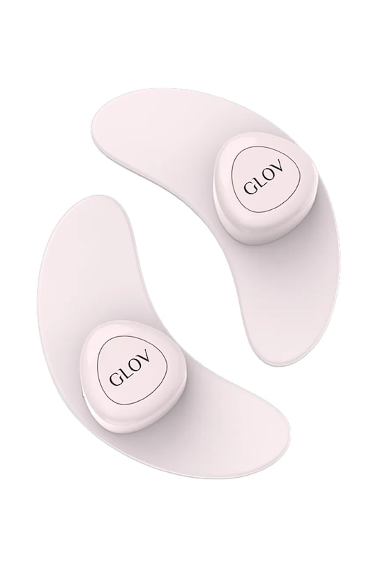 Glov płatki kosmetyczne pod oczy rozświetlające LED różowy 5907440748682