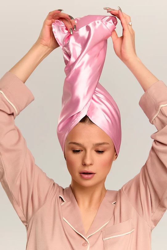 Home SPA Glov turban do włosów 5907440746329 różowy