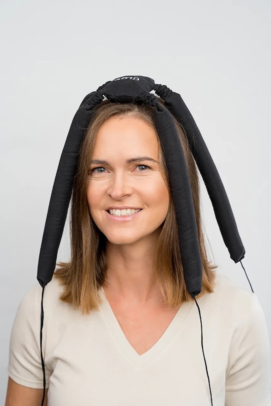 Glov wałek do włosów czarny 5907440747258