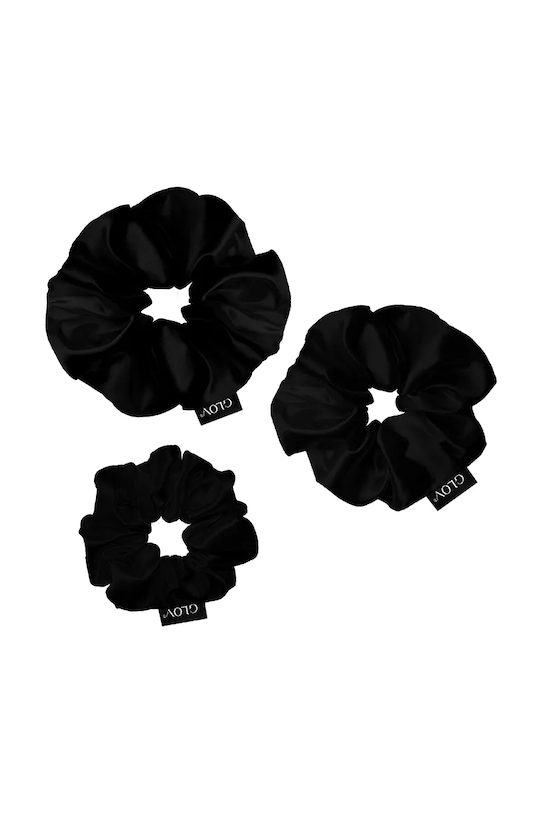 Glov sada na vlasy z textilního materiálu 11 x 12 x 12 cm černá 5907440747548