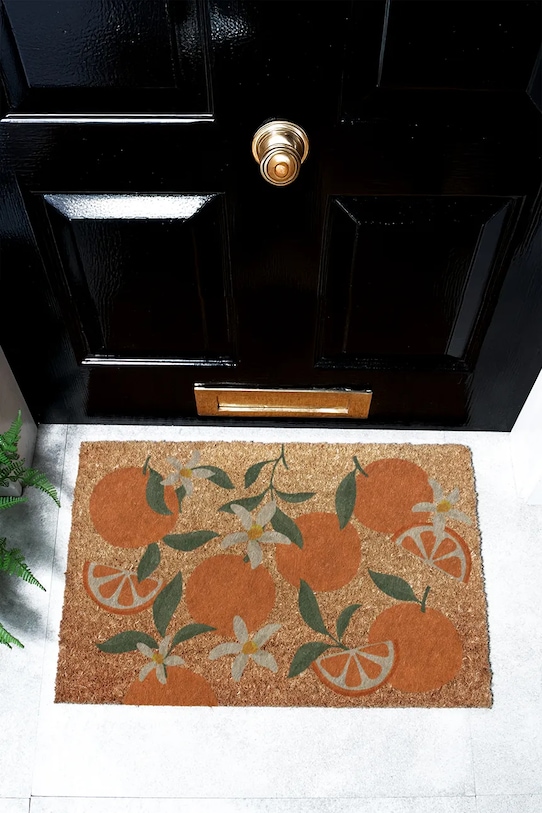 Artsy Doormats wycieraczka do butów 60 x 40cm 6040W.ORANGES multicolor AA00