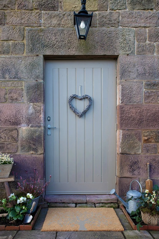 Salon i sypialnia Artsy Doormats wycieraczka Country Home Tree 90 x 60 cm COUNTRY.GREYTREEOFLIFE multicolor