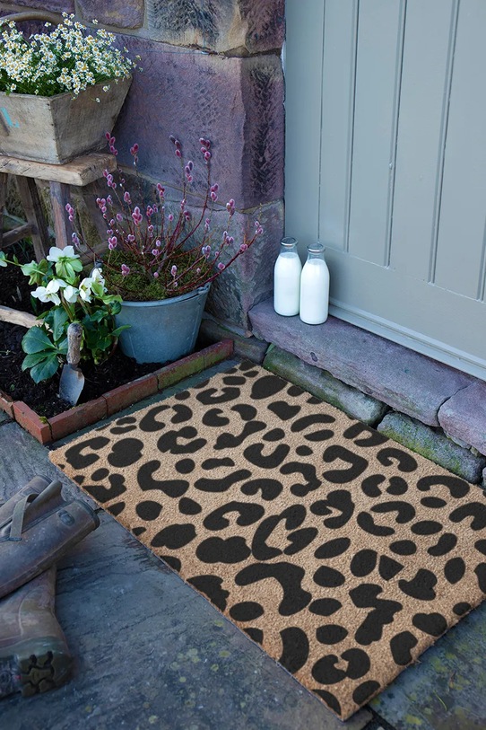 Artsy Doormats wycieraczka Leopard 90 x 60 cm multicolor COUNTRY.LEOPARD
