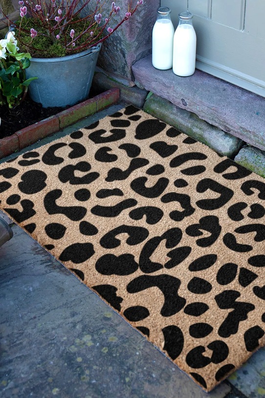 Artsy Doormats wycieraczka Leopard 90 x 60 cm COUNTRY.LEOPARD multicolor