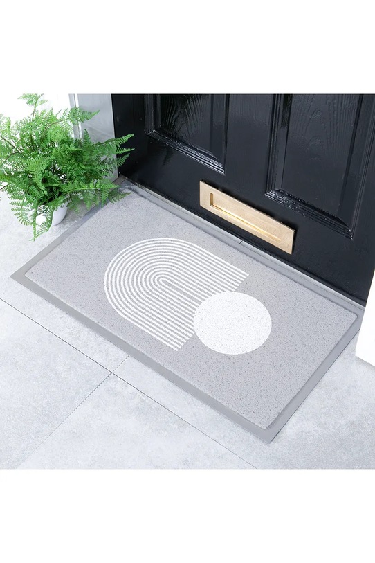 Artsy Doormats wycieraczka Grey Abstract Sphere 70 x 40 cm DMW.GREYABSPHERE.7040 multicolor AA00