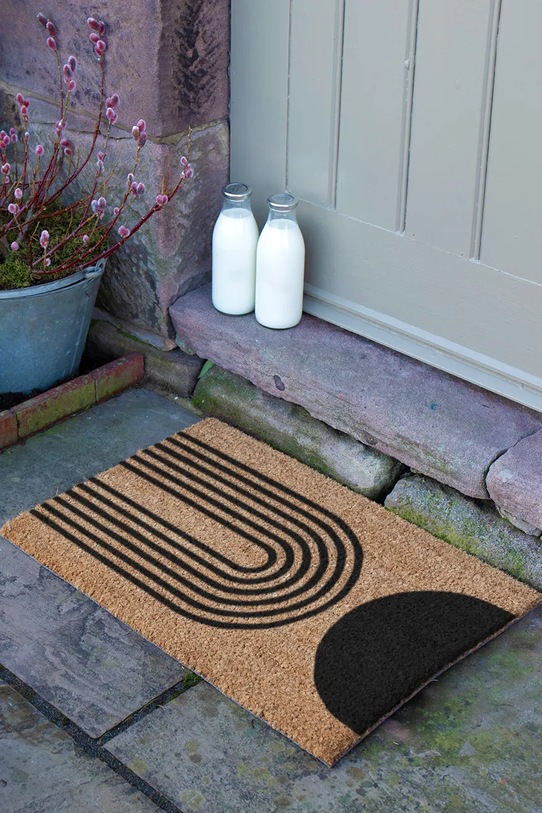 Artsy Doormats wycieraczka Abstract Half Moon 60 x 40cm multicolor IMG.ABSTRACT1