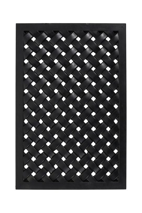 House Doctor wycieraczka do butów z tworzywa sztucznego 60 x 40 x 1,7 cm czarny 900000930