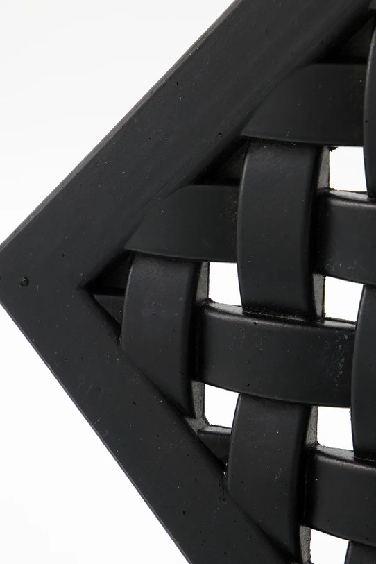 House Doctor wycieraczka do butów z tworzywa sztucznego 60 x 40 x 1,7 cm 900000930 czarny AA00