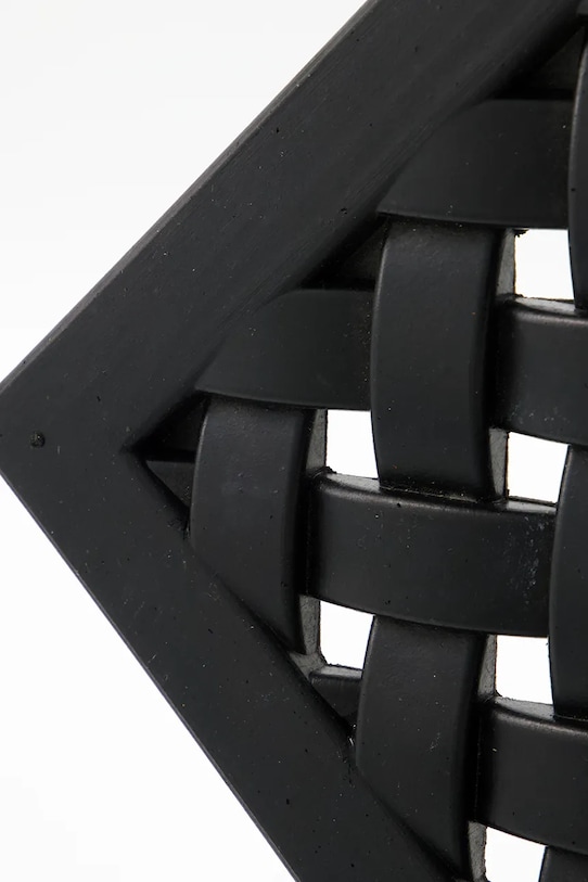 House Doctor wycieraczka do butów z tworzywa sztucznego 60 x 40 x 1,7 cm 900000930 czarny AA00