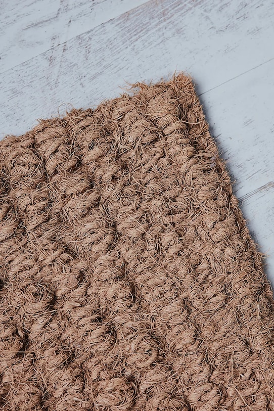 Salon i sypialnia House Doctor wycieraczka z włókna kokosowego 90 x 60 cm 261960100 beżowy